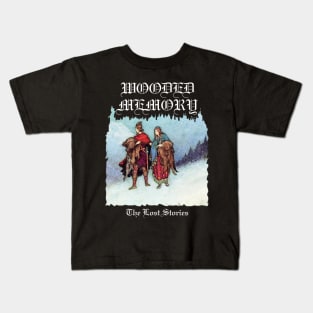 Wooded Memory "The Lost Stories" (Dungeon Synth) - black Kids T-Shirt